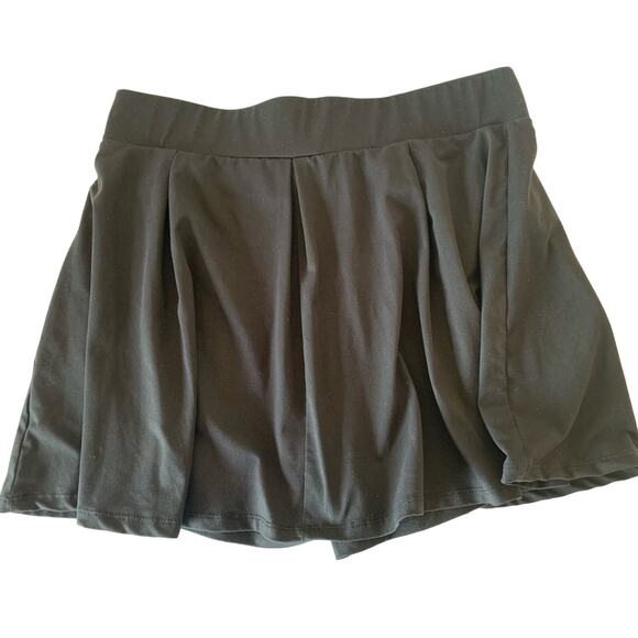 Paperoc skort black size large women's euc - Picture 1 of 6